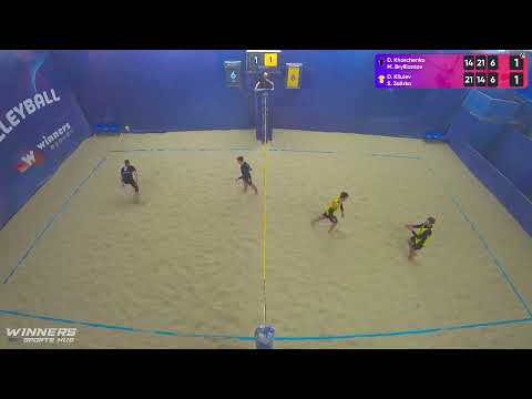 22:10 D. Kharchenko / M. Brylliantov - D. Kliuiev / S. Zalizko 14.03.2023 | Winners Beach Volleyball