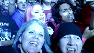 Everlong Live...call out to those that leave early, Dave Grohl, Foo Fighters, Nampa, ID 12-7-17