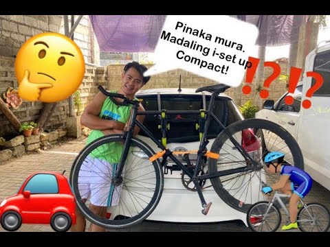 Low Budget at Sulit na Trunk Bike Rack: BUZZ RACK COLIBRI (VLOG #7)| Alfie Espartero