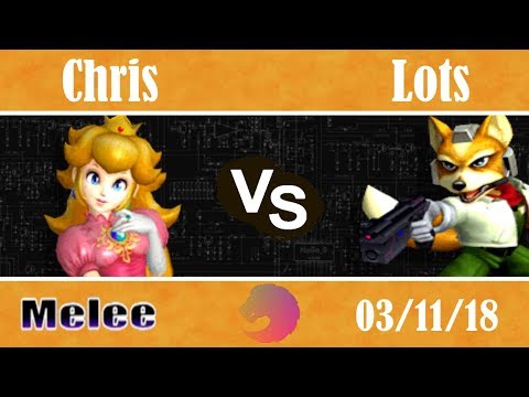 Chris (Peach, Fox) vs. Lots (Fox) - Losers Finals - TSS#1 Melee
