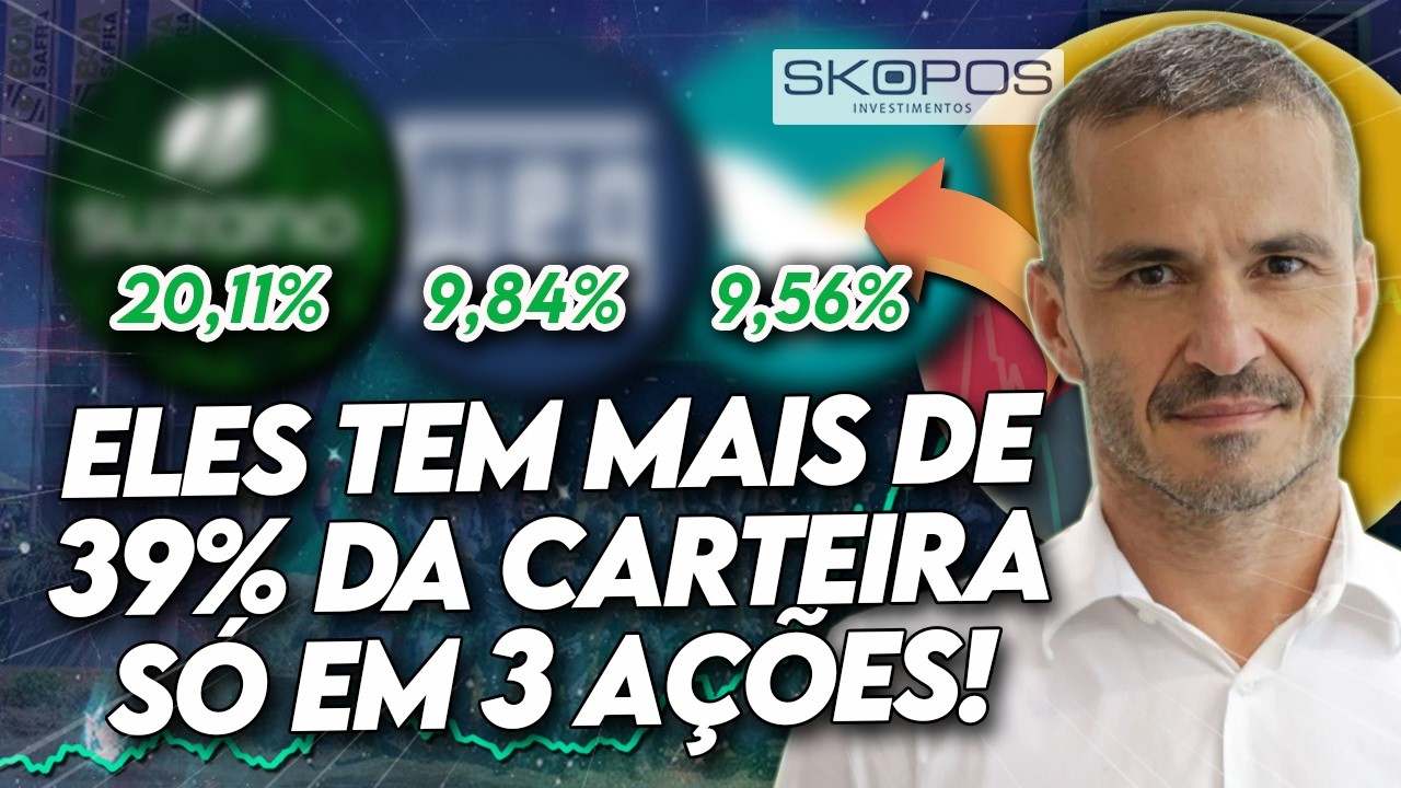 Conheça as 10 MAIORES POSIÇÕES da SKOPOS BLUE BIRDS! (Onde investe Pedro Cerize) - TOP 10