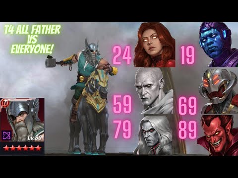 T4 ODIN IS ACTUALLY A WBL MONSTER :) ALL LEGENDS CLEARS & DORMAMMU GBR - Marvel Future Fight