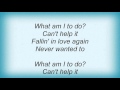 Linda Ronstadt - Falling In Love Again Lyrics