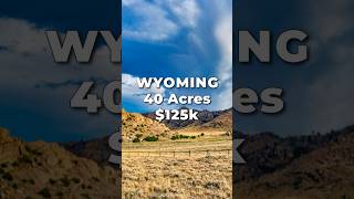40 Acres of WYOMING Land for Sale with Mountain Views • LANDIO