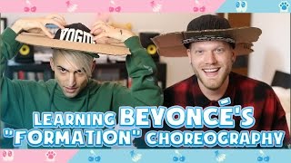 Learning Beyonce's FORMATION choreography!