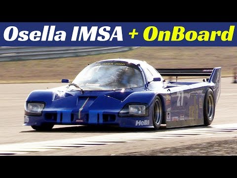 One-Off 1984 Osella PA10/FA 2000 IMSA GTP - Multicam On-Board & Action - Drive Experience Track Day