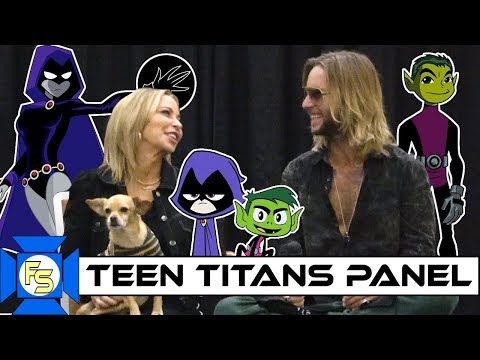 TEEN TITANS Raven & Beast Boy Panel - Baltimore Comic Con 2019