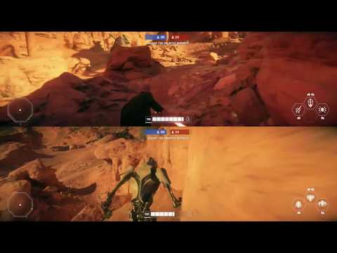 Battlefront 2 - Dooku and Grievous vs 300 clones With Matthew (Blazing-Spider123)