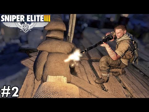 GABEROUN | Sniper Elite 3 Walkthrough Longplay | Part 2