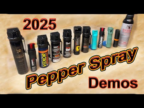 2025 Pepper Spray/Gel Demonstrations