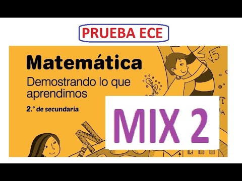 MIX 2 PRUEBA ECE PROBLEMAS DEL CUADERNILLO DE ENTRADA