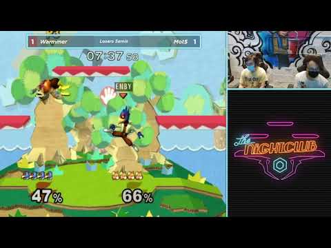 The Nightclub S1E8: Mot$ (Fox) vs Warmmer (Falco) - Losers Semis SSBM