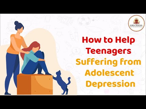 How To Help Teenagers Suffering From Adolescent Depression | @OrchidsTheInternationalSchool