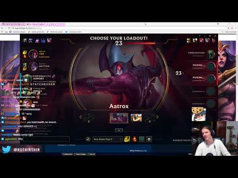 WHERE RIOT NEEDED TO STOP ''BUFFING'' GRAVES, HASHINSHIN