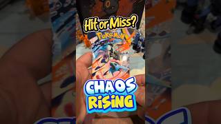 Hit or Miss? Chaos Rising #pokemon #pokemontcg #tcg #pokémon #fypシ  #fyp #art #anime #packopening