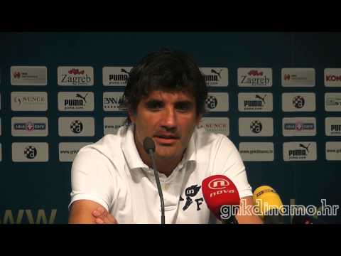 Trener Zoran Mamić: Najava utakmice Dinamo - Slaven Belupo, 17.7.2014.