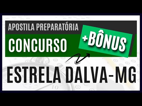 Apostila Concurso Estrela Dalva - MG 2025 - Material EXCLUSIVO para Enfermeiro