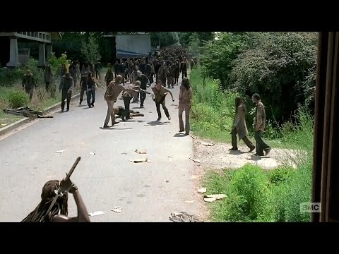 The Walking Dead Season 6 Ep 5 - Rick Runs Back Home 