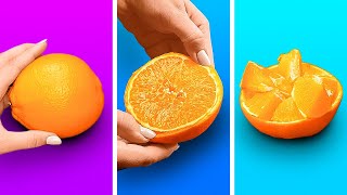 Amazing Food Serving Ideas And Simple Tricks To Peel And Cut Fruits And Vegetables
