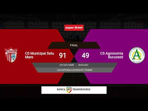 LNBF 2020-2021: CSM Satu Mare - Agronomia Bucuresti