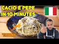 how to make REAL CACIO E PEPE😱  *by an italian chef* 🇮🇹