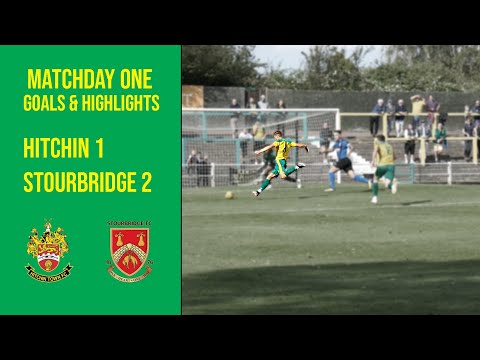HIGHLIGHTS: Hitchin Town 1-2 Stourbridge - August 2019