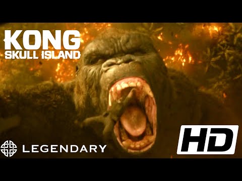 Kong skull island (2017) FULL HD 1080p - Bombing the island scene Legendary movie clips