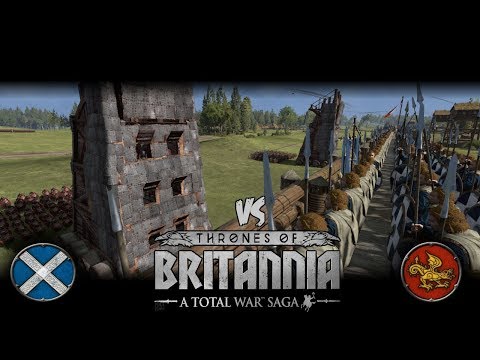 Circenn vs West Seaxe 2v2 - Abandoned In Battle! - Thrones Of Britannia: Total War Quick Battle #3