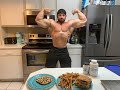 1 Cheat Meal, 2 Workouts, 3 Weeks Out from NY Pro!