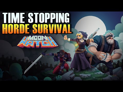 Control Time in This New Action Roguelike Horde Survival | First Look Moon Watch
