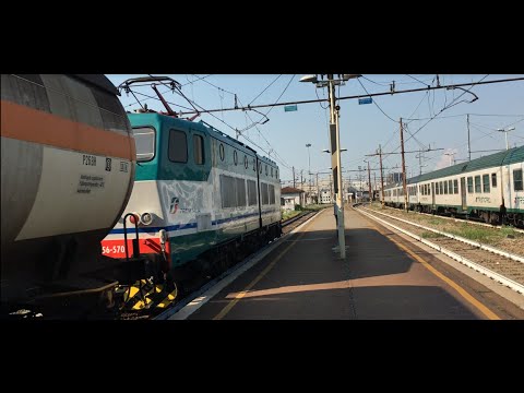 E.656-570 + CARRI CISTERNA TRANSITO STAZIONE DI MILANO G. P.