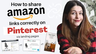How to share Amazon affiliate links & images on Pinterest correctly