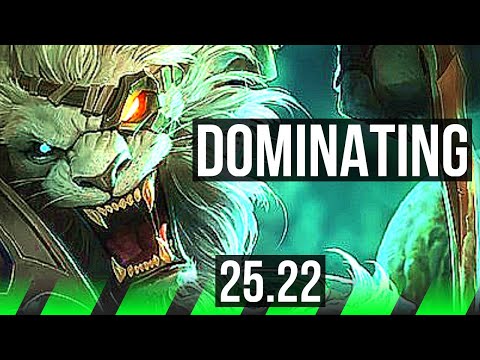 RENGAR vs SHACO (JGL) | Dominating | EUW Master | 25.22