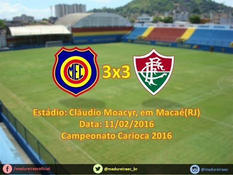 Madureira 3x3 Fluminense - Campeonato Carioca 2016
