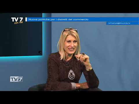 Tv7 con Voi del 10/12/2019 - Nuove politiche per i distretti del commercio (1 di 3)