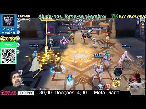 PRÉ-ANIVERSÁRIO DO ZORAK - SAINT SEIYA AWAKENING