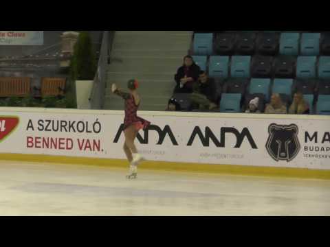 2016 Santa Claus Cup: Maja BERCZELI (HUN) - FS Basic Novice A GIRLS 2003-2004, Free skating