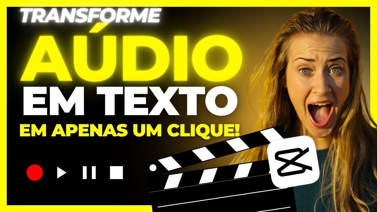 💹Transformar Áudio em Texto com capcut