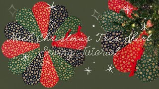 Scalloped Tree Skirt - Sewing Tutorial