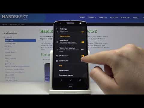 How to Turn Off Camera Shutter Sounds in MOTOROLA Moto Z – Disable Camera Sound