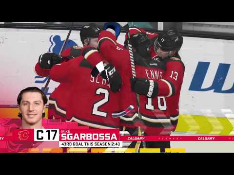 NHL 20 CALGARY FLAMES VS SAN JOSE SHARKS