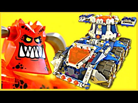 Vidéo LEGO Nexo Knights 70322 : Le transporteur de tour d'Axl