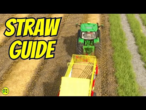 Farming Simulator 25 Straw Collecting & Selling - Field Guide Part 11