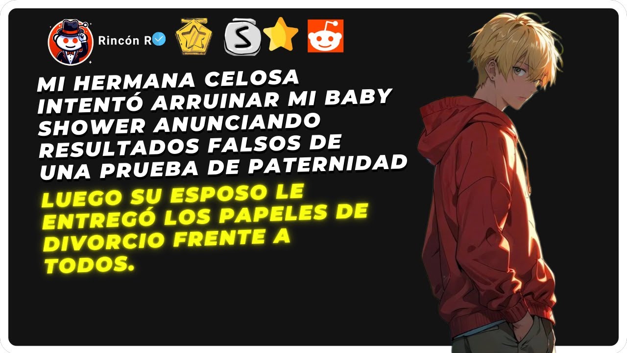 Mi hermana celosa intentó arruinar mi baby shower anunciando resultados falsos de... | Reddit