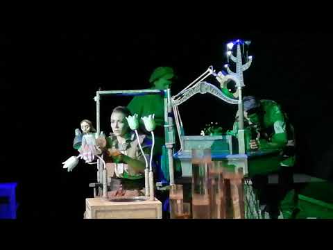 Театр Зазеркалье. Не выключила камеру. Подслушаем.