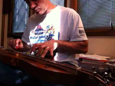 Bach Minuet, fretted dulcimer