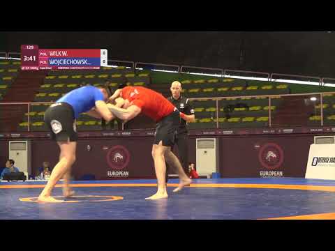 1/2 Men's GP No-Gi - 100 kg: W. WILK (POL) v. K. WOJCIECHOWSK (POL)