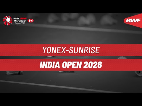 YONEX-SUNRISE India Open 2026 | Day 2 | Court 4 | Round of 32