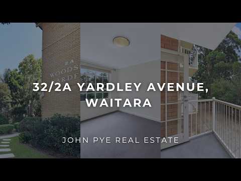 32/2A Yardley Avenue, Waitara, NSW 2077, 2 Bedrooms, 1 Bathrooms, Unit