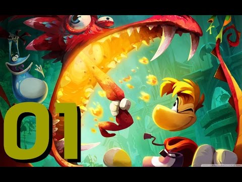 Lets Play: Rayman Legends Gameplay in Deutsch/German HD Folge 1 / Die Helden erwachen \